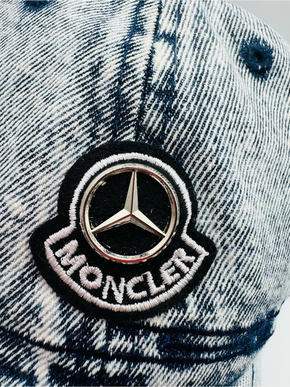 Moncler Denim Cap